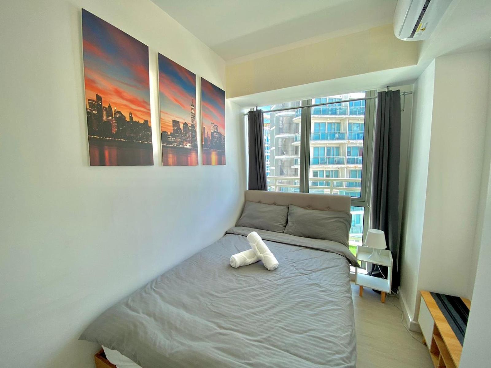 Nordic Inspired Corner Unit In Azure Urban Resort 1700 Residences Paranaque City Buitenkant foto