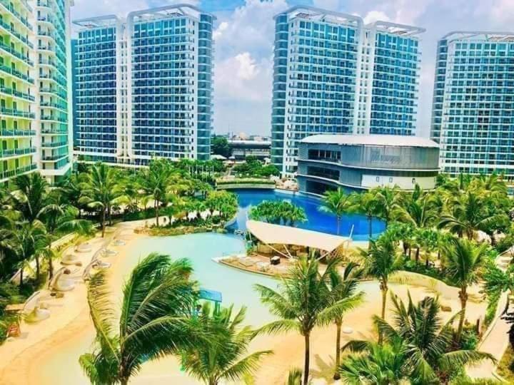 Nordic Inspired Corner Unit In Azure Urban Resort 1700 Residences Paranaque City Buitenkant foto